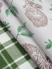 Комплект полотенец вафельных «Ушастик» - Фото 8