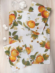 Комплект полотенец вафельных «Яблоневый цвет» - Фото 6