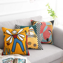 Декоративная подушка «Два Лица» - Фото 4