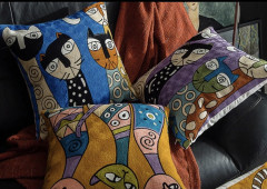 Декоративная подушка «Три кота» - Фото 5