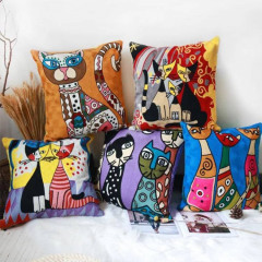 Декоративная подушка «Пушистые романтики» - Фото 1