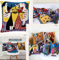 Декоративная подушка «Пушистые романтики» - Фото 3