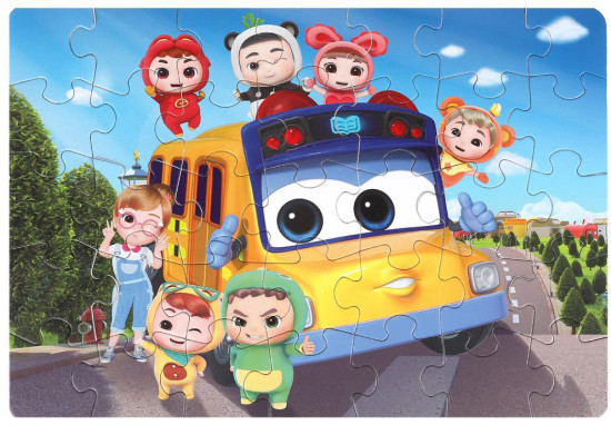 Макси-пазл «Gogo Bus»