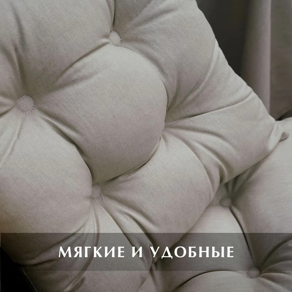 Комплект подушек на стул высоких с завязками | Guten Morgen | Фото 8