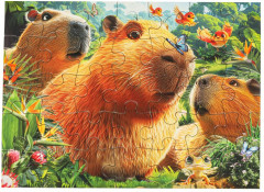Пазл «Милые капибары» - Фото 2