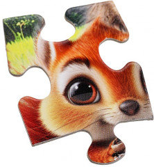 Пазл «Зверята в лесу» - Фото 3