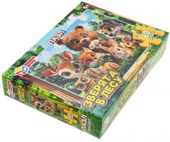 Пазл «Зверята в лесу» - Фото 5