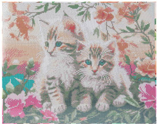 Алмазная мозаика «Котята»
