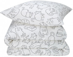 Комплект постельного белья «Cat party» - Фото 2