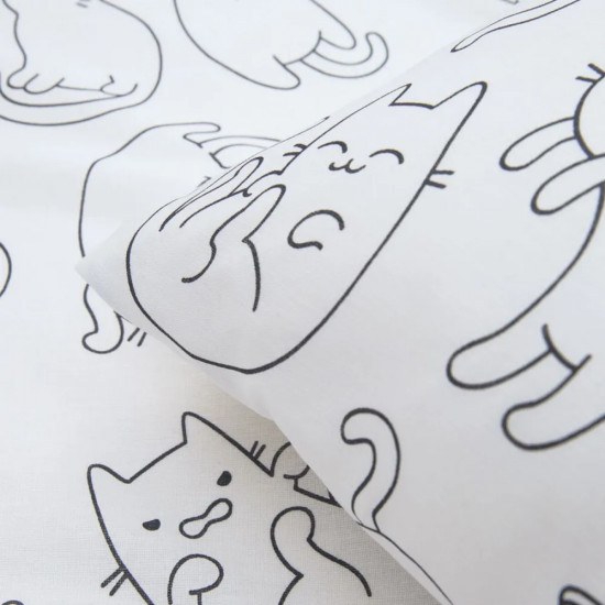 Комплект постельного белья «Cat party»