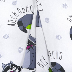 Комплект постельного белья «Енотики» - Фото 4