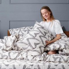 Комплект постельного белья «In love» - Фото 4