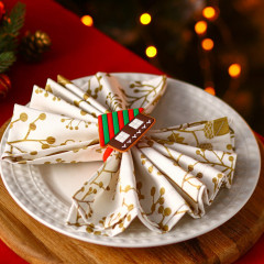 Кольцо для салфеток «Зимний домик» - Фото 1