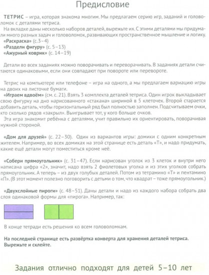Мышкин тетрис. Увлекательные задачи для детей 5-10 лет