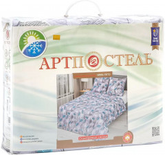 Комплект постельного белья «Серебряные листья» - Фото 6