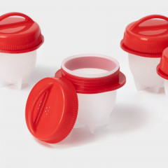 Набор контейнеров для варки яиц без скорлупы - Фото 2