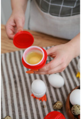 Набор контейнеров для варки яиц без скорлупы - Фото 7