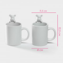 Набор кружек «Мишка Отто» - Фото 2