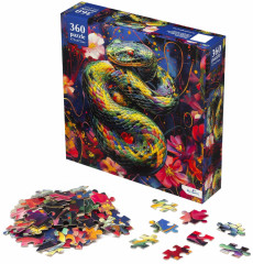 Пазл «Зелёный питон» - Фото 1