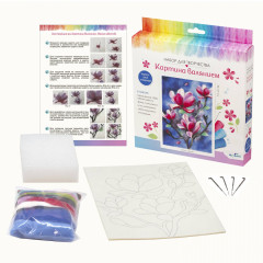 Набор для творчества «Картина валянием. Магия цветов» - Фото 1