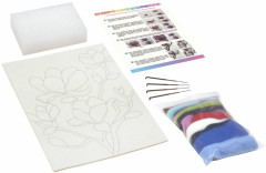 Набор для творчества «Картина валянием. Магия цветов» - Фото 2