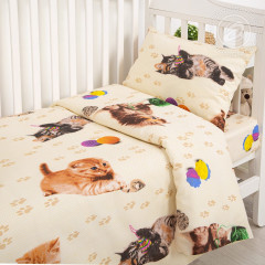 Комплект постельного белья «Усатый-полосатый» - Фото 3