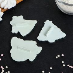 Набор плунжеров кондитерских «Новый год» - Фото 1