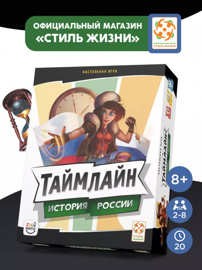 Игра настольная «Таймлайн. История России»