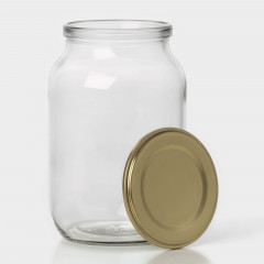 Набор стеклянных банок с крышкой - Фото 2