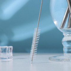 Набор трубочек металлических с ёршиком «Ice» - Фото 1