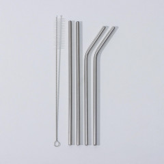 Набор трубочек металлических с ёршиком «Ice» - Фото 2