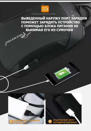 Сумка кросс-боди мужская
