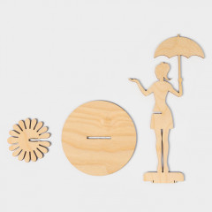 Салфетница «Девушка с зонтиком» - Фото 6