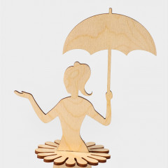 Салфетница «Девушка с зонтиком» - Фото 8