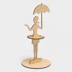 Салфетница «Девушка с зонтиком» - Фото 9