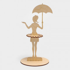 Салфетница «Девушка с зонтиком» - Фото 10