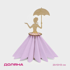 Салфетница «Девушка с зонтиком» - Фото 11