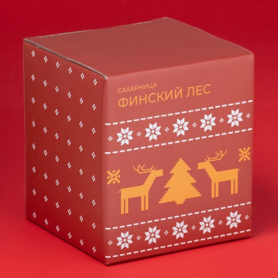Сахарница с крышкой и ложкой «Финский лес»