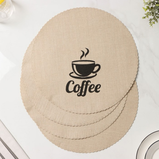 Набор салфеток сервировочных «Coffee»