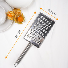 Тёрка для сыра крупная «Металлик» - Фото 1