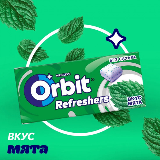 Жевательная резинка «Мята»