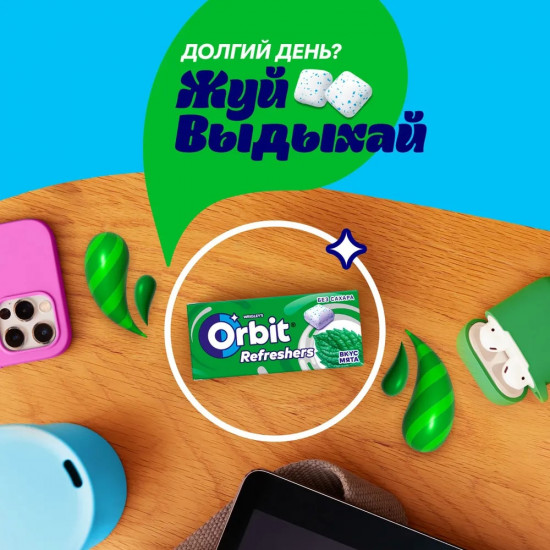 Жевательная резинка «Мята»