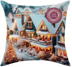 Подушка декоративная «Christmas house» - Фото 1
