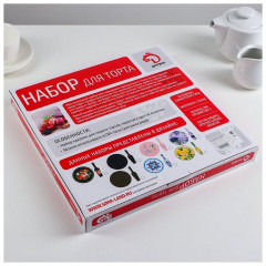 Тортовница  с лопаткой «Дольче» - Фото 3