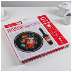 Тортовница  с лопаткой «Дольче» - Фото 4