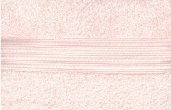 Полотенце махровое гладкокрашеное "Радуга" (ДМ-люкс, 70х140, цвет светло-розовый) - Фото 1
