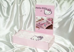 Детский комплект постельного белья «Hello Kitty» (арт. vs026-15, 1,5-спальный, хлопок, 1 наволочка 50х70) - Фото 1