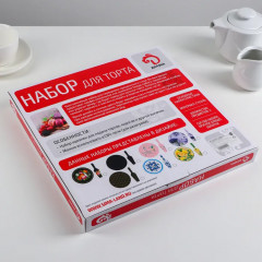 Тортовница  с лопаткой «Народные мотивы» - Фото 2