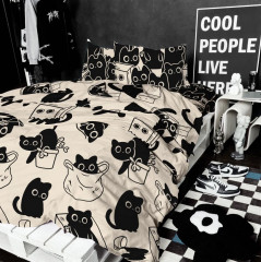 Комплект постельного белья «Catbox» - Фото 1