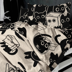 Комплект постельного белья «Catbox» - Фото 2